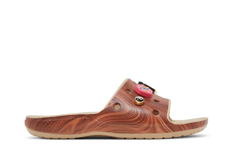 SZA x Crocs Classic Slide 'Woodgrain' — Woodgrain