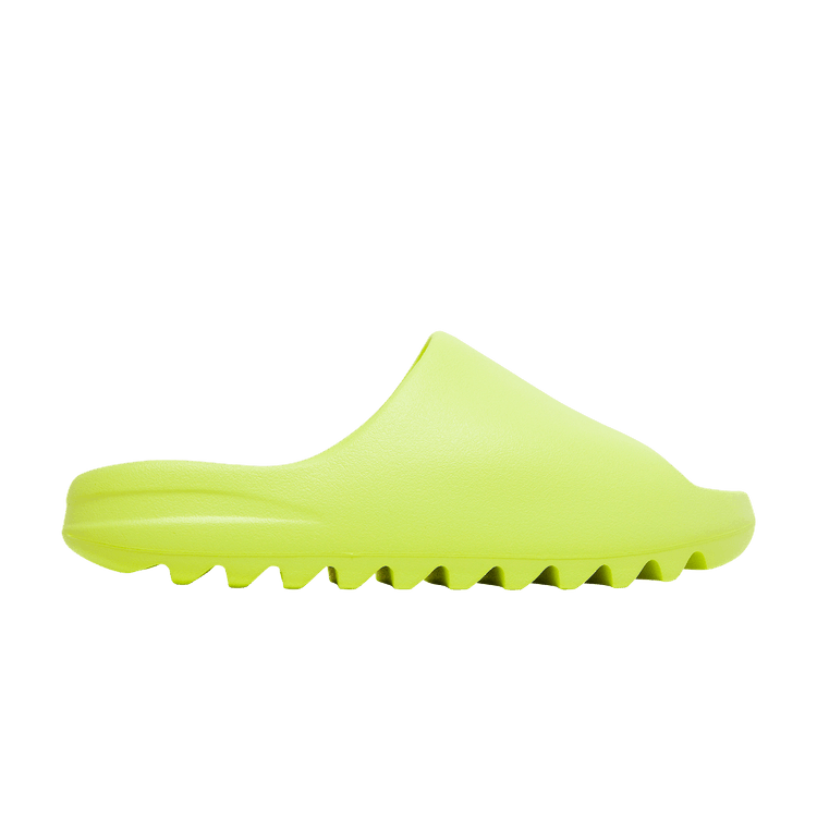 adidas Yeezy Slides 'Glow Green' 2022 — Glow Green/Glow Green/Glow Green