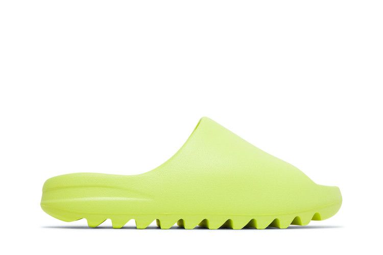 adidas Yeezy Slides 'Glow Green' 2022 — Glow Green/Glow Green/Glow Green