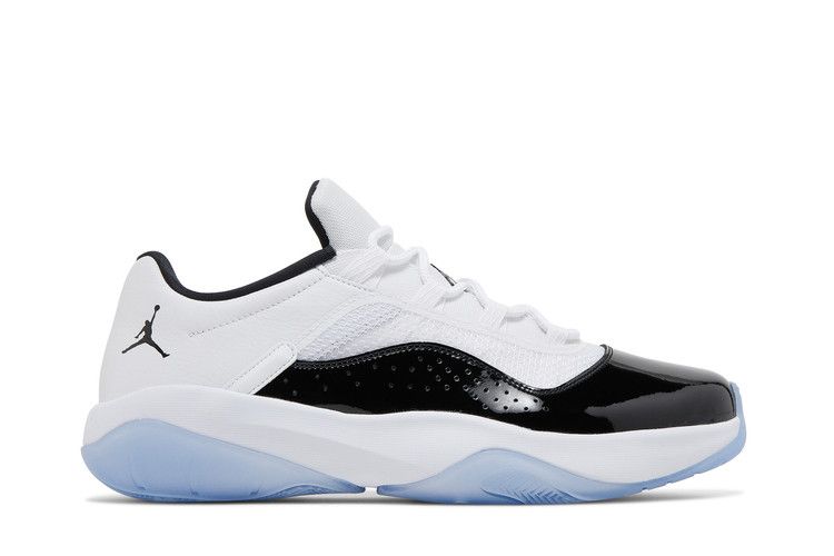 Air Jordan 11 CMFT Low 'Concord' — White/Black/Dark Concord