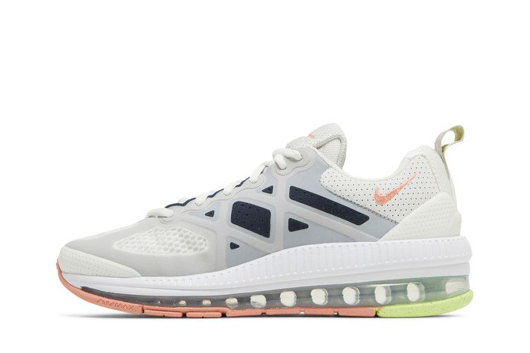 Nike Wmns Air Max Genome 'White Crimson Bliss' — Summit White/Crimson Bliss/Grey Fog