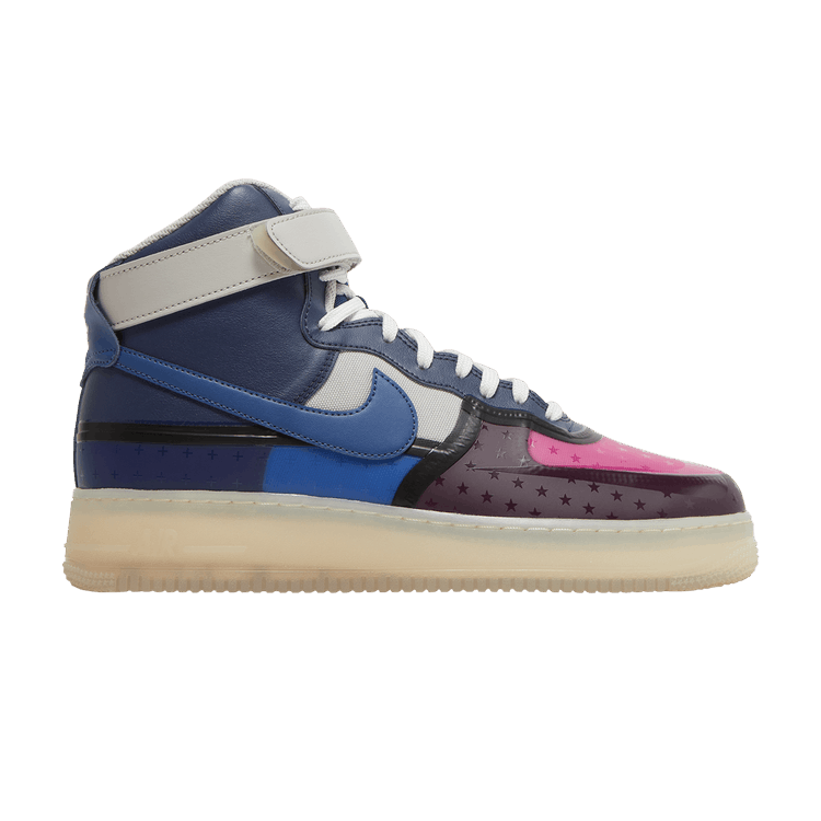Nike Air Force 1 High '07 'Thunder Blue Pink Prime' — Thunder Blue/Pink Prime