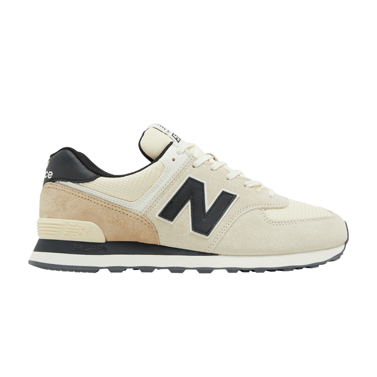 New Balance 574 'Macadamia Nut' — Macadamia Nut/Black
