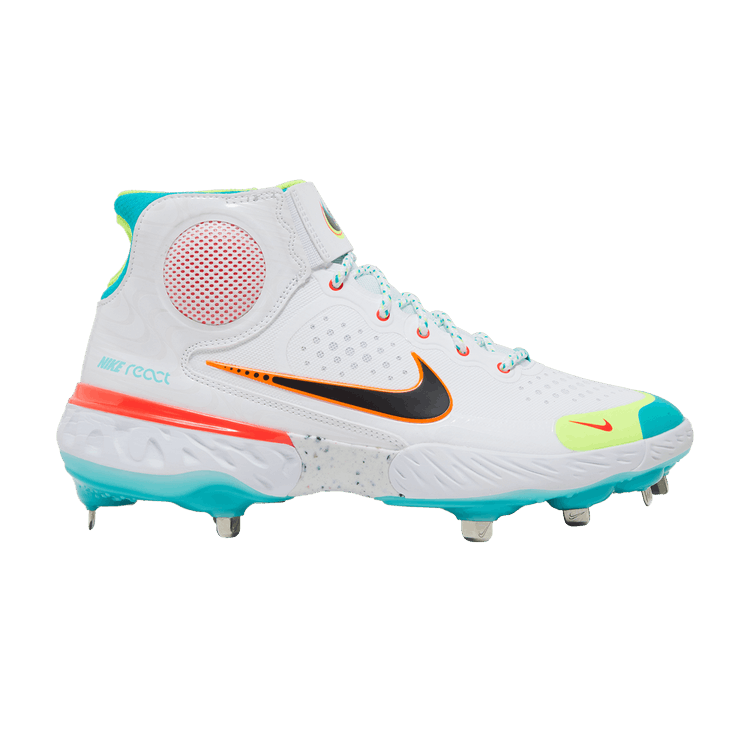Nike Alpha Huarache Elite 3 Mid 'White Turbo Green' — White/Turbo Green/Infrared 23/Black