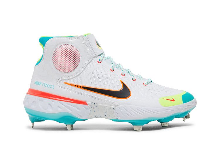 Nike Alpha Huarache Elite 3 Mid 'White Turbo Green' — White/Turbo Green/Infrared 23/Black