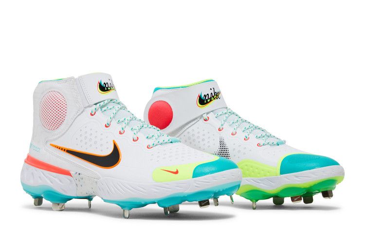 Nike Alpha Huarache Elite 3 Mid 'White Turbo Green' — White/Turbo Green/Infrared 23/Black