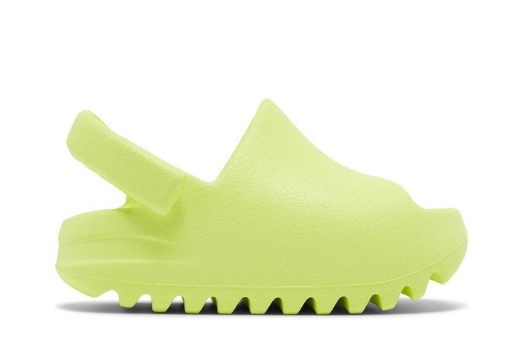adidas Yeezy Slides Infants 'Glow Green' 2022 — Glow Green/Glow Green/Glow Green