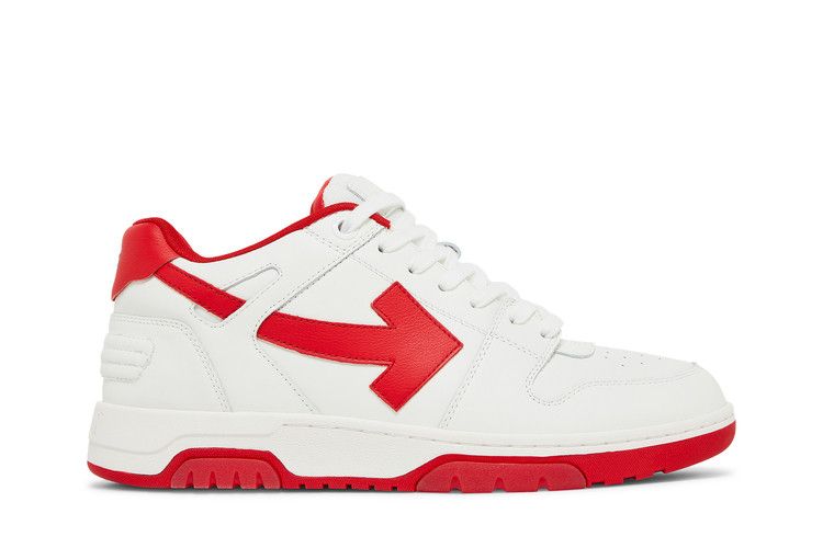 Off-White Out of Office Low 'White Red' — White/Red