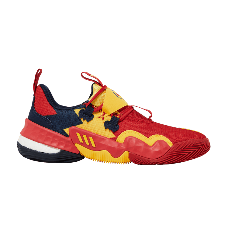 adidas Men's Trae Young 1 'McDonald's All-American' — Red Solid/Bold Gold/Navy Blue