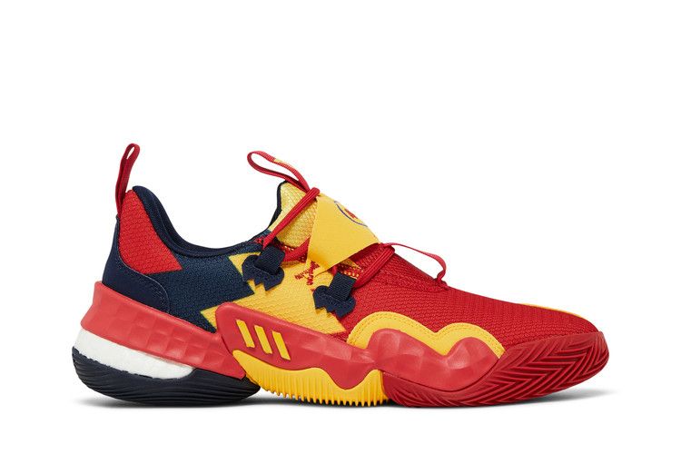 adidas Men's Trae Young 1 'McDonald's All-American' — Red Solid/Bold Gold/Navy Blue
