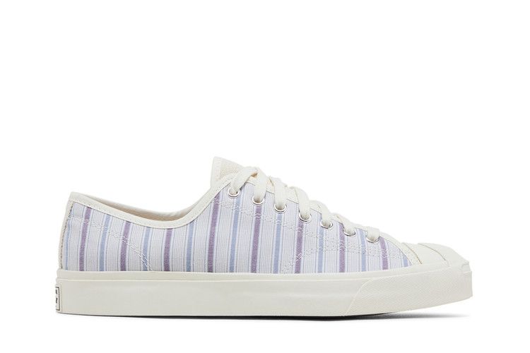 Converse Jack Purcell Low 'Multi-Color Retro Stripes' — Egret/Multi-Color/Egret