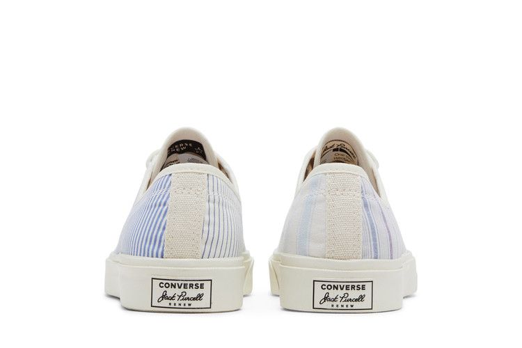 Converse Jack Purcell Low 'Multi-Color Retro Stripes' — Egret/Multi-Color/Egret