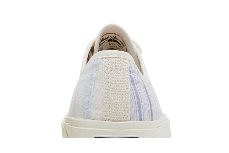 Converse Jack Purcell Low 'Multi-Color Retro Stripes' — Egret/Multi-Color/Egret