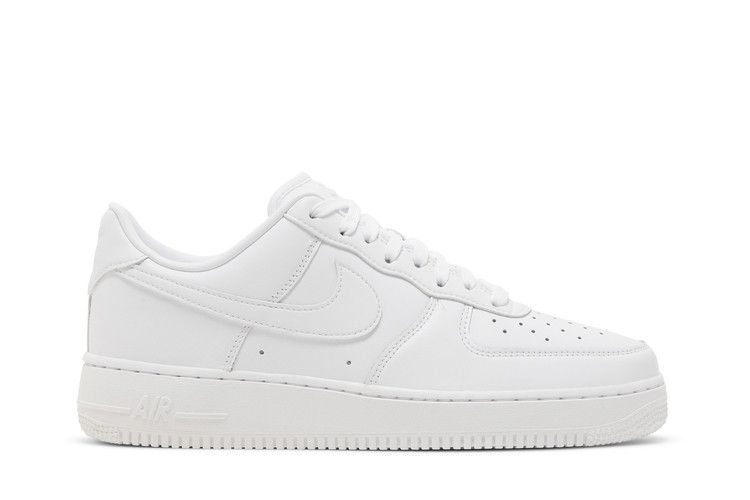 Nike Air Force 1 '07 'Fresh' — White/White/White (2)