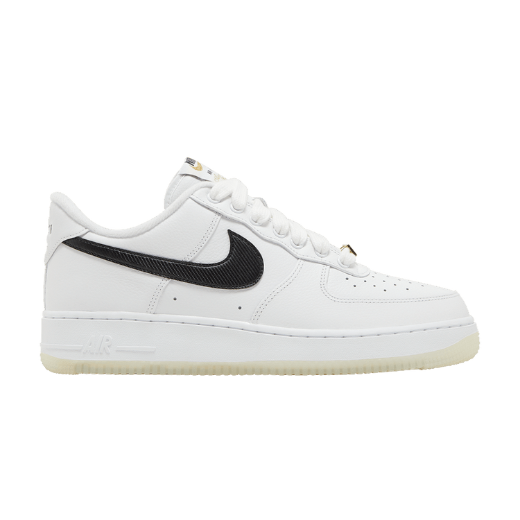 Nike Men's Air Force 1 '07 'Bronx Origins' — White/Black/Metallic Gold