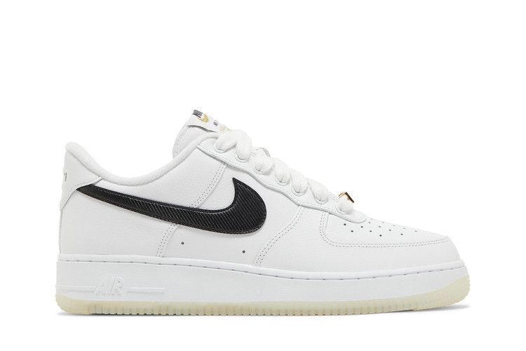 Nike Men's Air Force 1 '07 'Bronx Origins' — White/Black/Metallic Gold (2)