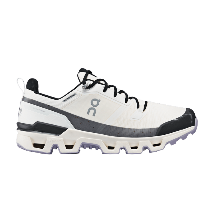 ON Cloudwander Waterproof 'Ivory Black' — Ivory/Black