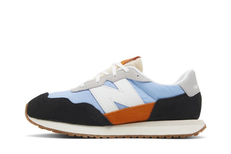 New Balance 237 Big Kid 'Black Team Carolina' — Black/Team Carolina