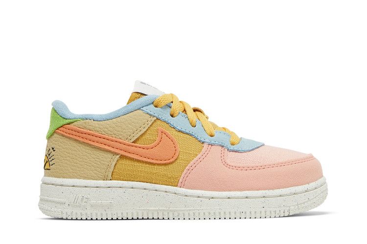 Nike Air Force 1 Low '07 LV8 Next Nature TD 'Sun Club - Multi' — Sanded Gold/Wheatgrass/Light Madder Root/Hot Curry (2)