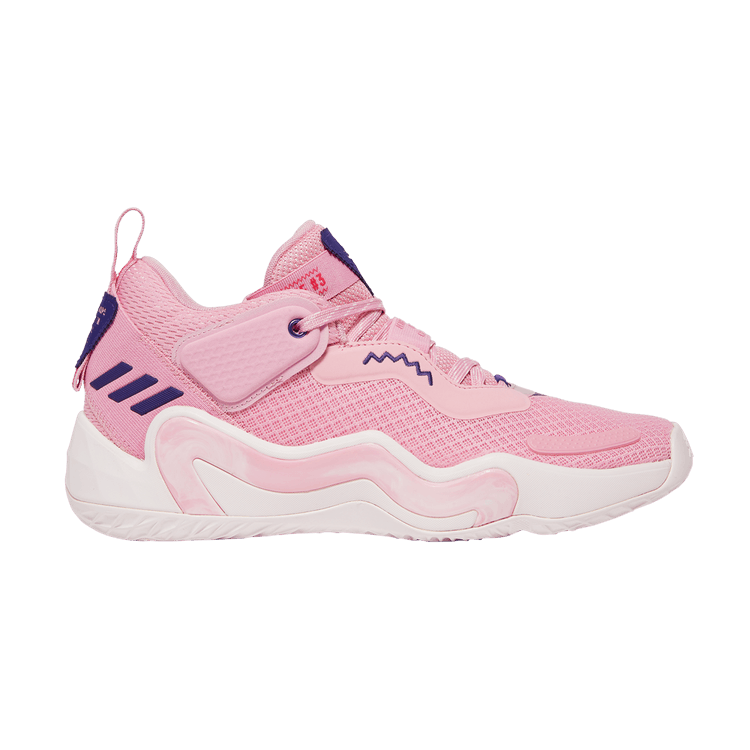 adidas D.O.N. Issue #3 'Light Pink' — Light Pink/Clear Pink/Team College Purple