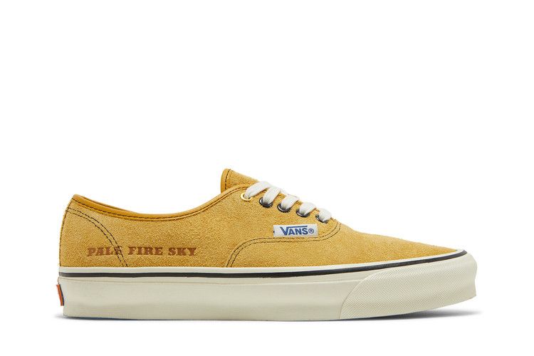 Julian Klincewicz x Vans Vault OG Authentic SP LX 'Pale Fire Sky - Gold Nugget' — Hairy Suede/Gold Nugget