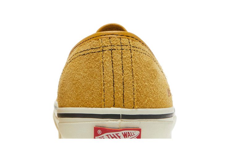 Julian Klincewicz x Vans Vault OG Authentic SP LX 'Pale Fire Sky - Gold Nugget' — Hairy Suede/Gold Nugget
