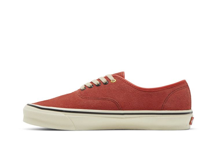 Vans Julian Klincewicz x Vault OG Authentic SP LX 'Pale Fire Sky - Cherry Tomato' — Hairy Suede/Cherry Tomato
