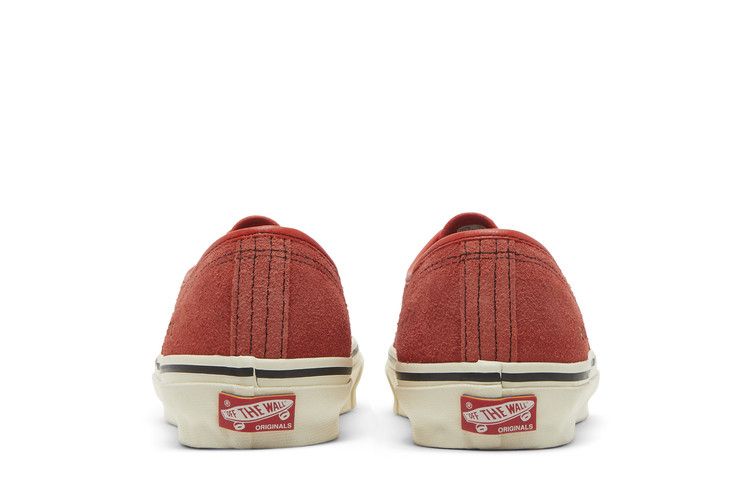Vans Julian Klincewicz x Vault OG Authentic SP LX 'Pale Fire Sky - Cherry Tomato' — Hairy Suede/Cherry Tomato