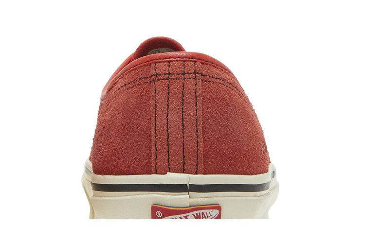 Vans Julian Klincewicz x Vault OG Authentic SP LX 'Pale Fire Sky - Cherry Tomato' — Hairy Suede/Cherry Tomato
