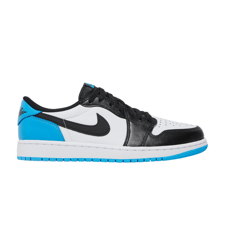 Air Jordan 1 Retro Low OG 'UNC' — White/Dark Powder Blue/Black