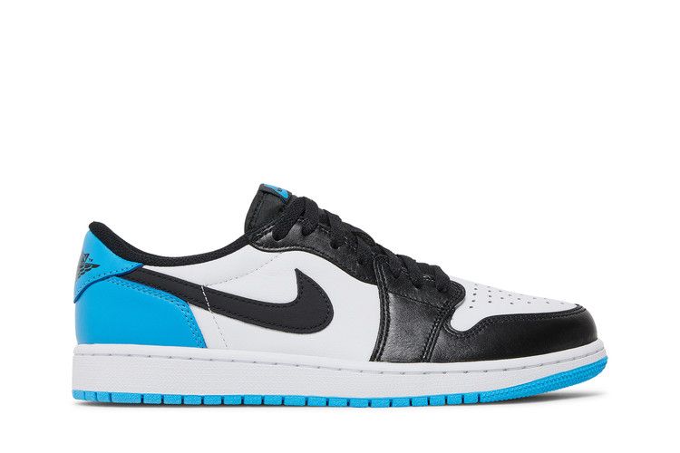 Air Jordan 1 Retro Low OG 'UNC' — White/Dark Powder Blue/Black