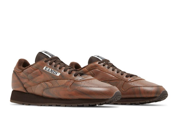 Eames Office x Reebok Classic Leather 'Rosewood' — Dark Brown/Dark Brown/Dark Brown