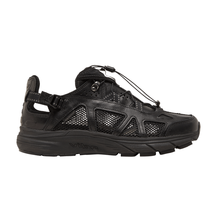 Salomon Techsonic Leather Advanced 'Black' — Black/Black/Magnet