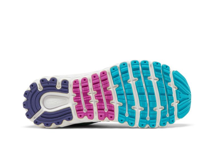 Brooks Wmns Glycerin 14 'Scuba Blue Purple' — Scuba Blue/Navy Blue/Purple