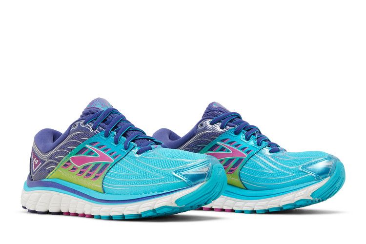 Brooks Wmns Glycerin 14 'Scuba Blue Purple' — Scuba Blue/Navy Blue/Purple