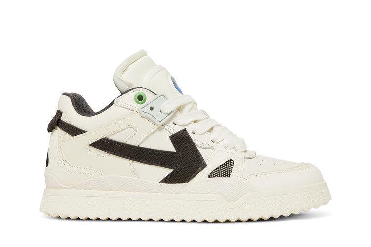 Off-White New Mid Sponge 'White Black' — White/Black