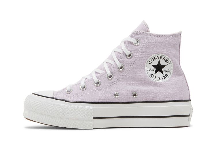 Converse Wmns Chuck Taylor All Star Lift Platform 'Seasonal Color - Pale Amethyst' — Pale Amethyst/White/Black