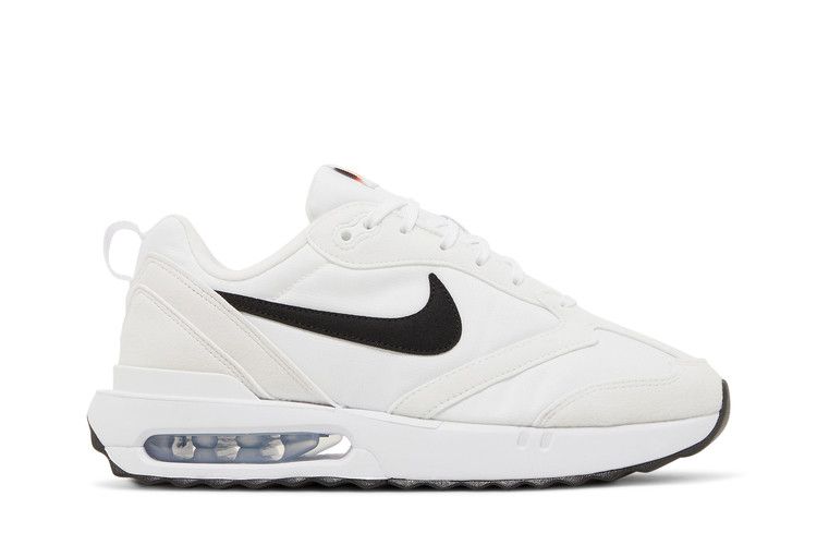 Nike Wmns Air Max Dawn 'White Total Orange' — White/Total Orange/Black (2)