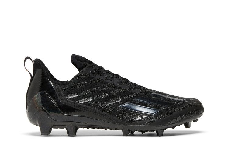 adidas Adizero Cleats 'Black Grey' — Core Black/Core Black/Grey Five
