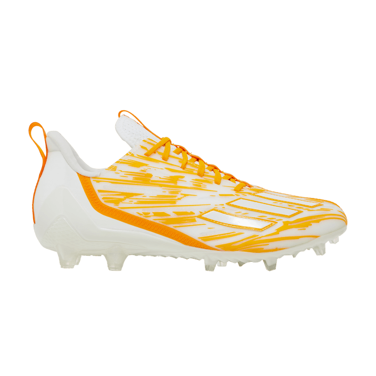 adidas Adizero Cleats 'White Team College Gold' — Cloud White/Team College Gold 2/Cloud White