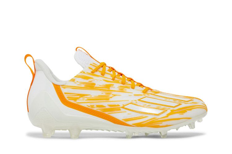 adidas Adizero Cleats 'White Team College Gold' — Cloud White/Team College Gold 2/Cloud White