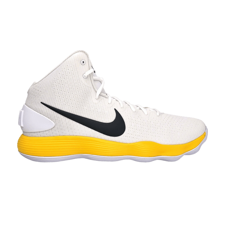 Nike Hyperdunk 2017 TB 'White Yellow' — White/Yellow/Grey