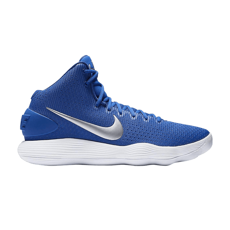 Nike Hyperdunk 2017 TB 'Rush Blue Silver' — Rush Blue/Metallic Silver/White