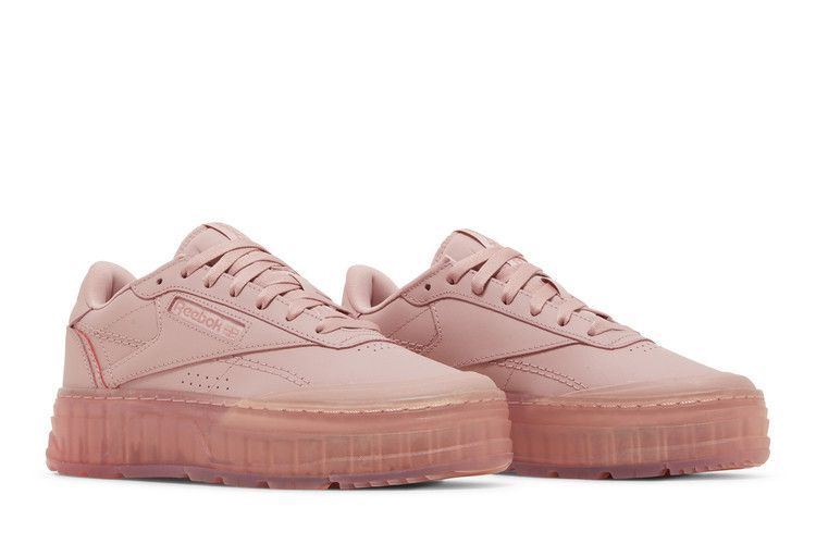 Reebok Wmns Club C Double Geo 'Smokey Rose' — Smokey Rose/Smokey Rose/Smokey Rose