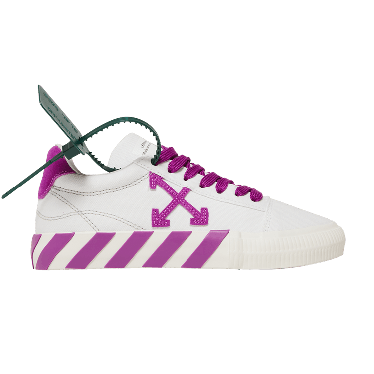 Off-White Wmns Vulc Sneaker 'White Fuchsia' — White/Fuchsia