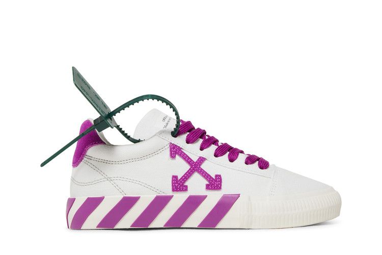 Off-White Wmns Vulc Sneaker 'White Fuchsia' — White/Fuchsia