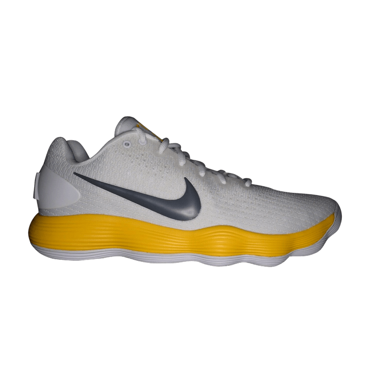 Nike Hyperdunk 2017 Low TB 'White Yellow' — White/Yellow/Grey