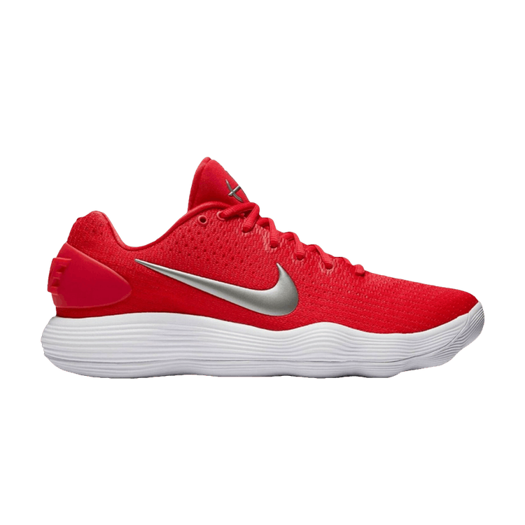 Nike Hyperdunk 2017 Low TB 'Red' — University Red/Metallic Silver/White