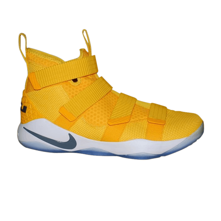 Nike LeBron Soldier 11 TB 'University Gold' — University Gold/Dark Grey-White