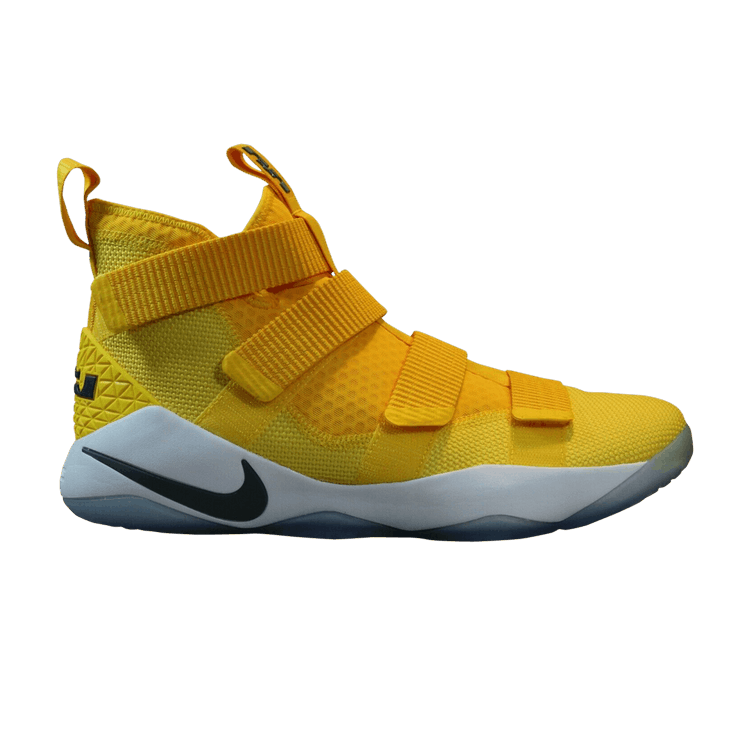 Nike LeBron Soldier 11 TB 'University Gold' — University Gold/Dark Grey/White
